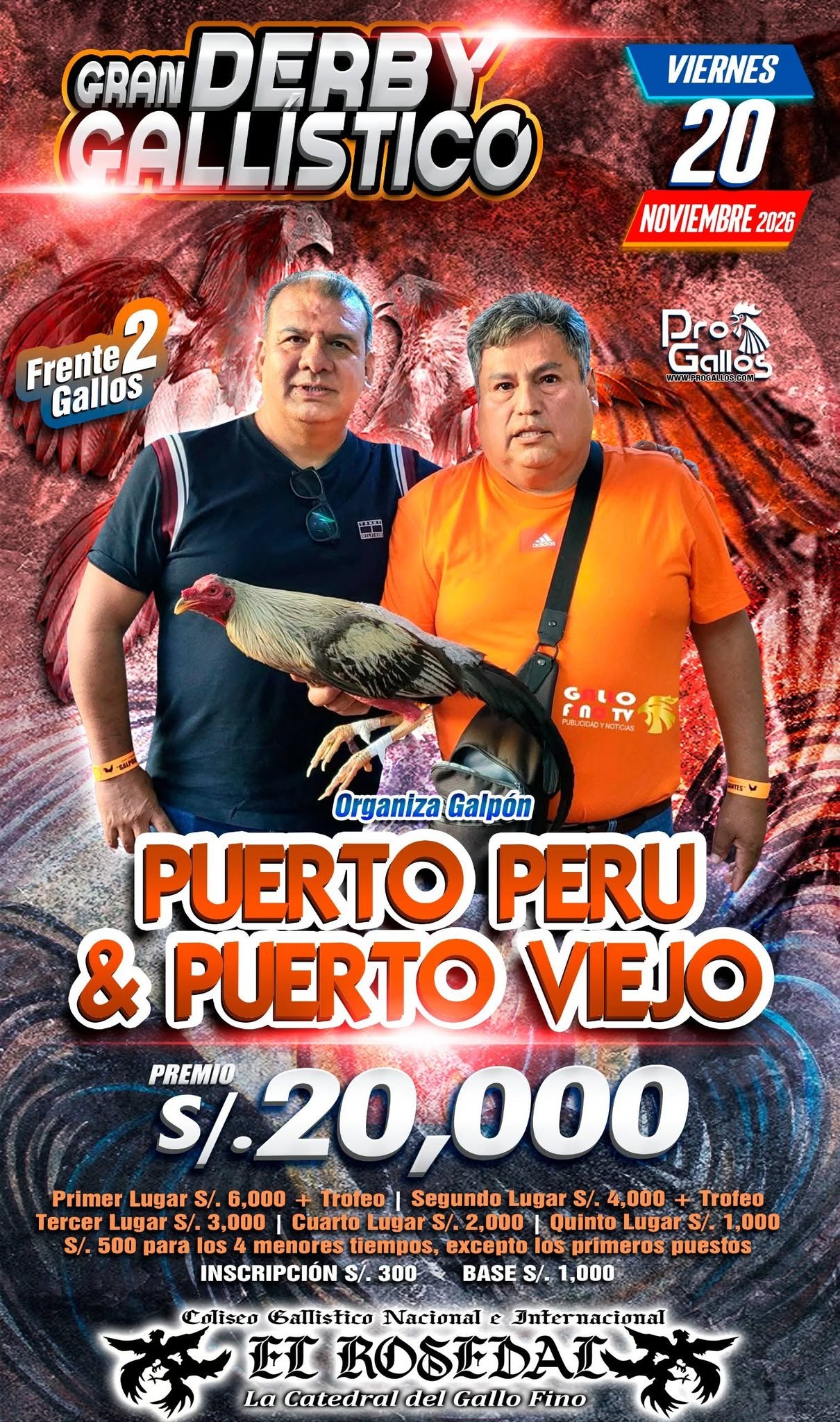 DERBY PUERTO PERU & PUERTO VIEJO