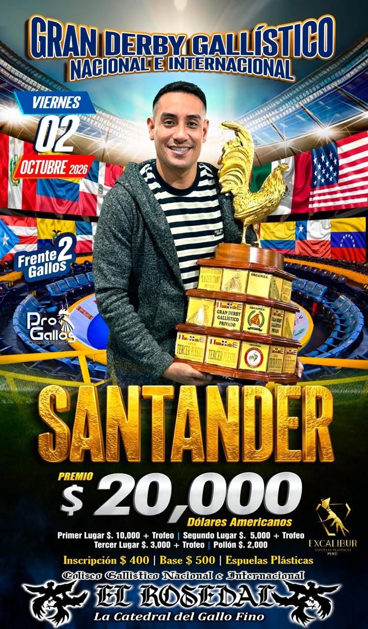 DERBY INTERNACIONAL GALPON SANTANDER